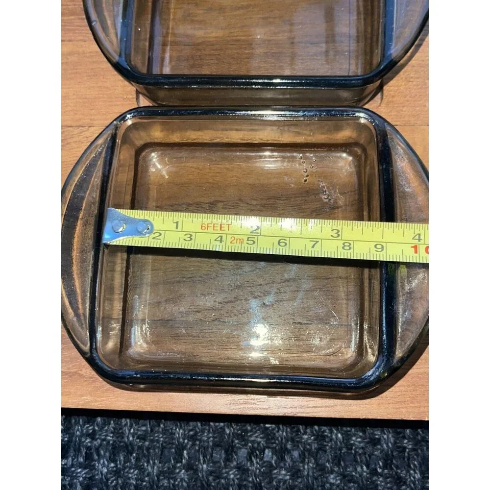 Vintage Mandalay Genuine‎ Teak Serving Tray With Glass Inserts - Picture 14 of 14